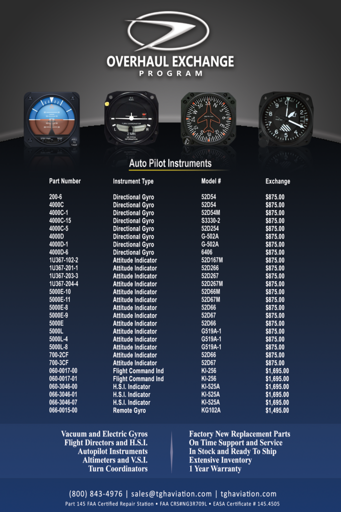 Auto Pilot Instruments